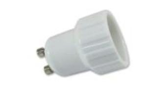 Nowość. Adapter GU10 na E27 do żarówek – super cena.