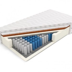 Nowość. materac porto plus pocket z podwójnym kokosem w super cenie