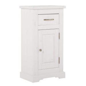 Nowość. szafka romantic 45x30x85 cm biała matowa w super cenie