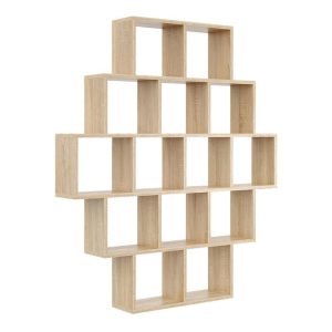 Nowość. regał ścienny sonoma 120x136 cm w super cenie