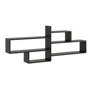 Nowoczesna czarna półka wisząca 170 cm – nowość w super cenie