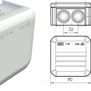 Nowość. puszka t40 ip55 w super cenie