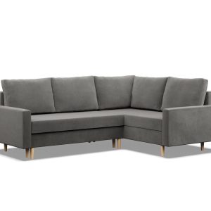 Nowość: duży narożnik prawy blank kronos jasny szary w super cenie