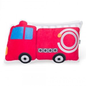 Nowość. Pluszowa poduszka wóz strażacki 77x48 cm – super cena