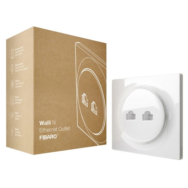 Walli N Ethernet Outlet FGWEEU-021