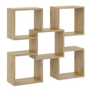 Nowość. dekoracyjna półka wisząca marta dąb artisan w super cenie