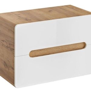 Nowość: szafka aruba 80 cm biały/dąb craft połysk w super cenie