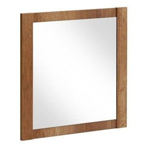 Nowość: kwadratowe lustro classic dąb country 80x80 w super cenie