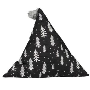 Nowość. poduszka dziecięca trójkąt 40 cm czarna w super cenie