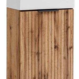 Nowość. super cena: szafka z umywalką adel 40 cm dąb wotan