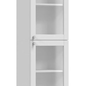 Nowość. witryna pafos 40 cm biała mat – wąski regał w super cenie