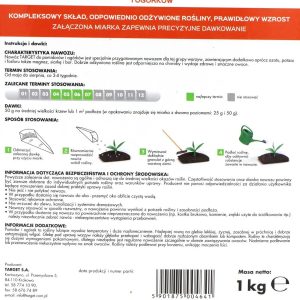 Nowość. super cena: nawóz target do pomidorów i ogórków 1kg