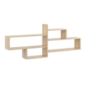 Nowość. Designerska półka wisząca dąb sonoma 170x68 cm w super cenie