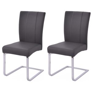 Nowość. stylowe krzesła skórzane 2 szt. w super cenie