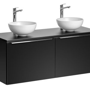 Nowość. czarna szafka z umywalką santa fe 120 cm w super cenie