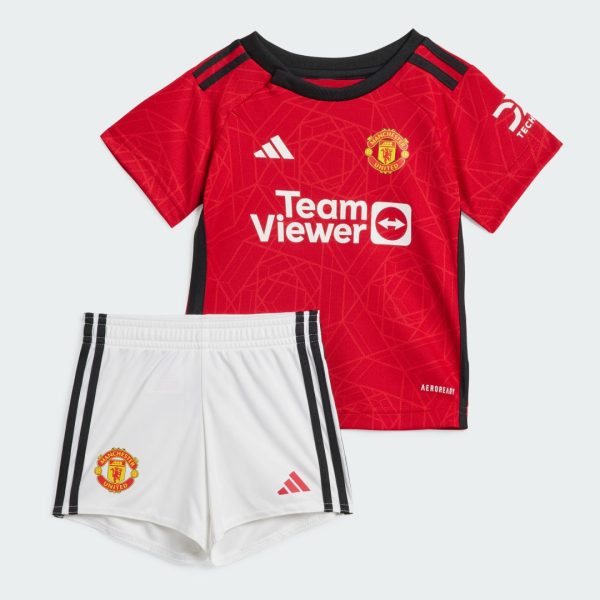 Zestaw Manchester United 23/24 Home Kids