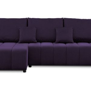 Modena narożnik rozkładany fioletowy 237x142 nowość super cena
