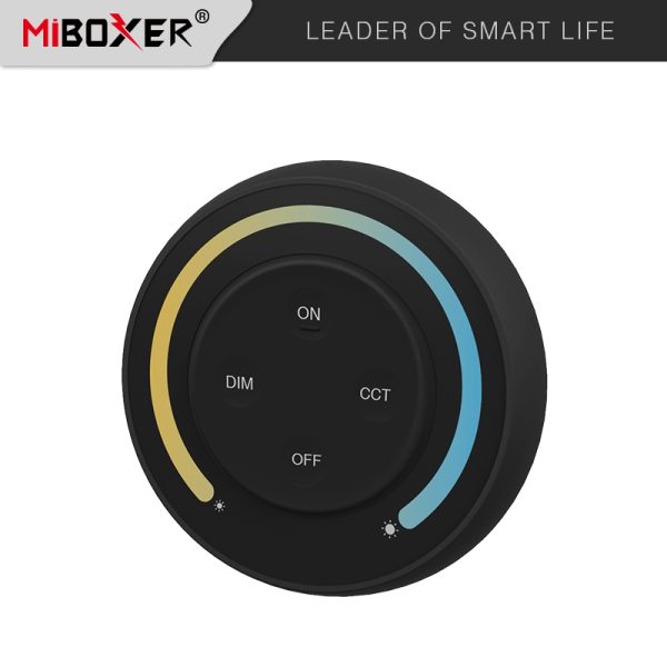 S1-B - magnetyczny pilot 1-strefowy z funkcją regulacji CCT czarny Miboxer