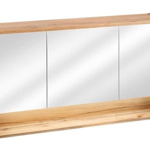 Nowość. szafka z lustrem bahama 120 cm, biały/dąb, super cena