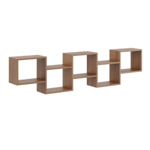 Nowość. półka ścienna orzech mat 186 cm – super cena