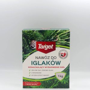 Nowość. super cena – intensywny nawóz do iglaków 1kg target