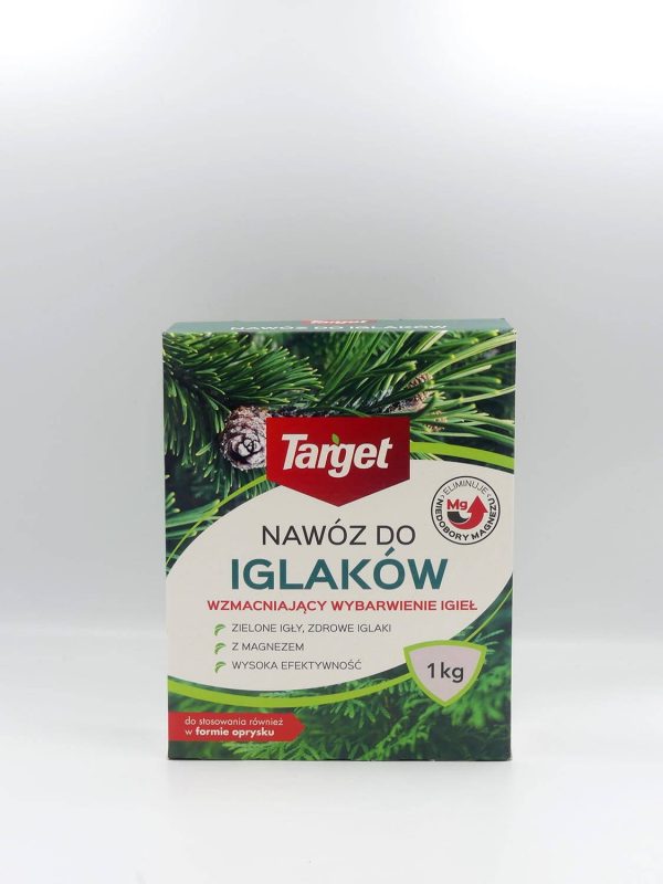 Nawóz Do Iglaków – Wzmacniający Wybarwienie Igieł – 1 kg Target