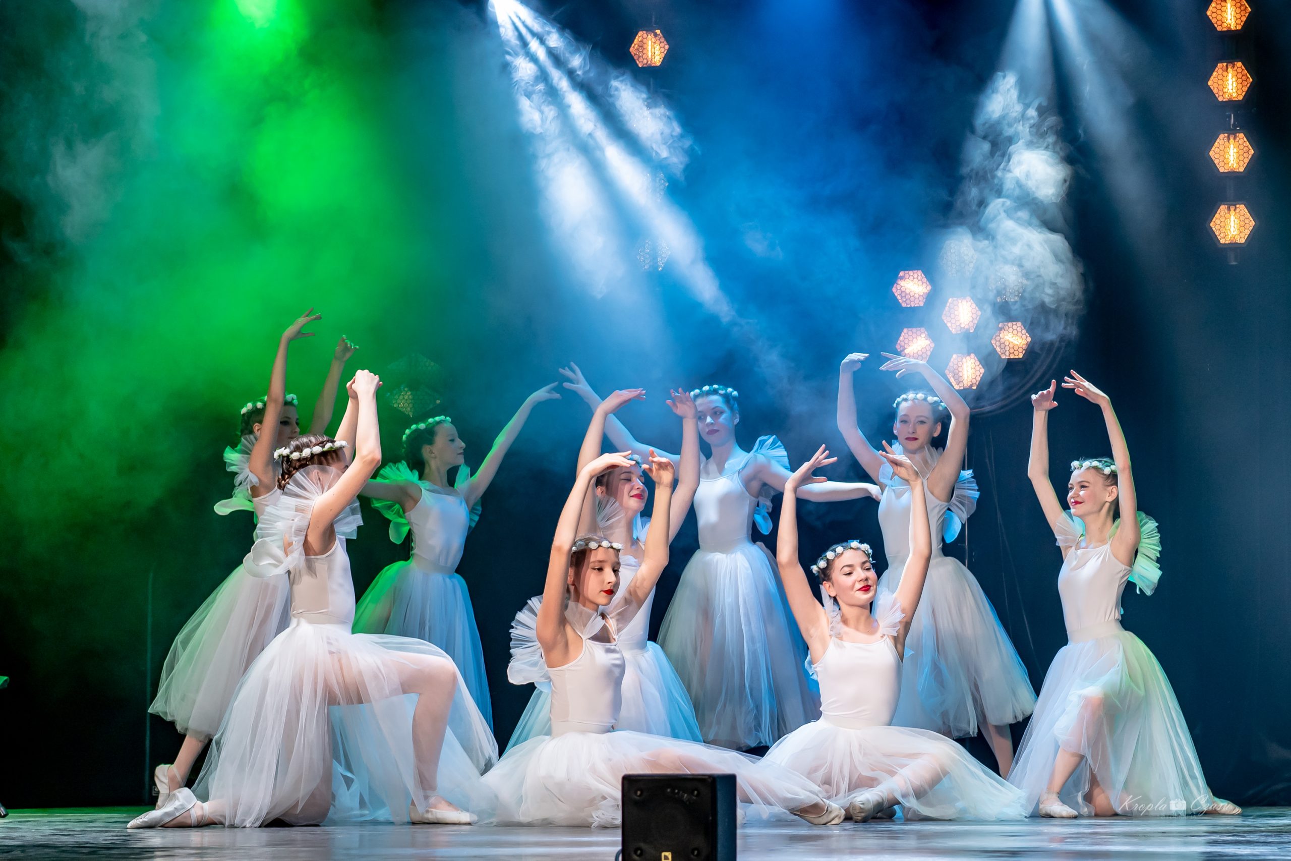 Krynickie Studio Baletowe. Koncert pt.: "Ostatni Blask Zimy", Pijalnia Główna w Krynicy-Zdroju. Fot. Kamila Obrzut