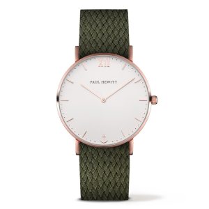 Zegarek PAUL HEWITT PH-SA-RSTW20M. Kwarcowy, Kolor biały. Unisex.
