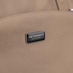 Miejska torebka shopper z boczną kieszonką - Peterson