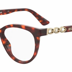 Okulary MOSCHINO MOS599-8CQ. Okulary, Kolor Cherry. Kobieta.