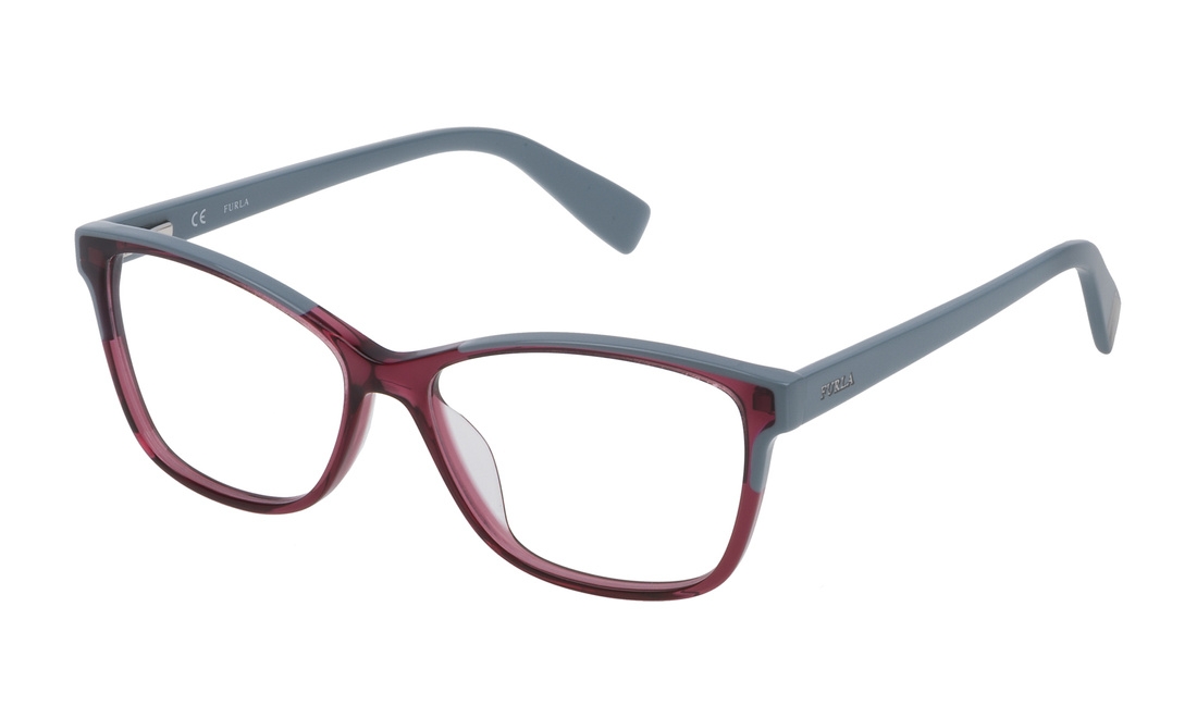 Okulary FURLA VFU132540W48. Okulary, Kolor Shiny Transp.marc. Kobieta.