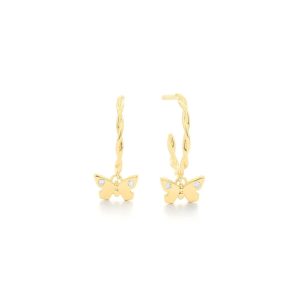 Biżuteria SECRECY E8636CDAW7900. Kolczyki, Kolor złoty. Kobieta.