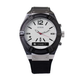 Zegarek GUESS C0001G4. Kwarcowy, Kolor biały. Mężczyzna.