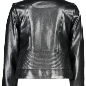 KURTKA SPORTOWA GUESS JEANS DLA DZIEWCZYN CZARNA