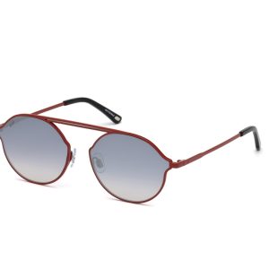 Okulary WEB EYEWEAR WE0198-5766C. Okulary przeciwsłoneczne, Kolor czerwony. Unisex.