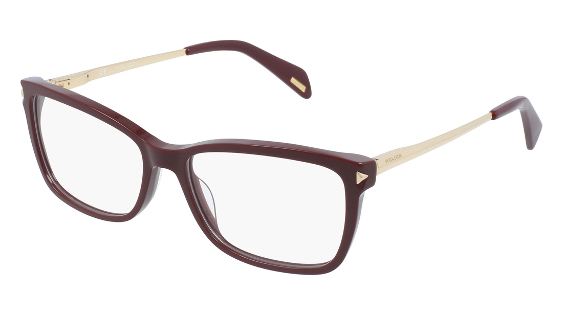 Okulary POLICE VPLA870AR3. Okulary, Kolor czerwony. Kobieta.
