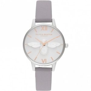 Zegarek OLIVIA BURTON OB16AM163. Kwarcowy, Kolor srebrny. Kobieta.
