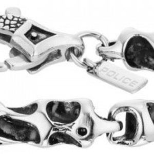 Biżuteria POLICE PJ25925BSS.01. Bransoletka, Kolor szary. Mężczyzna.