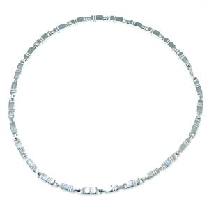 Biżuteria XENOX X1421. Łańcuszek, Kolor srebrny. Kobieta.