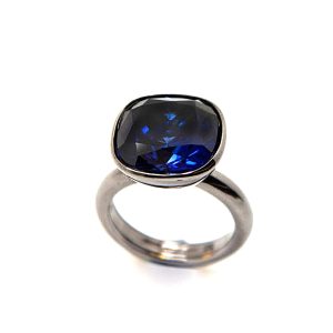 Biżuteria PESAVENTO W1CCKA016. Pierścionek, Kolor szary. Kobieta.