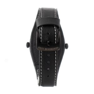 Zegarek MONTRES DE LUXE 09BK-3002. Kwarcowy, Kolor czarny. Unisex.