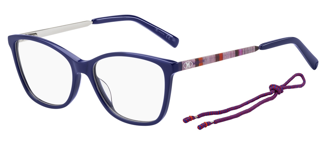 Okulary M MISSONI MMI-0032-PJP. Okulary, Kolor niebieski. Kobieta.