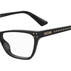 Okulary MOSCHINO MOS581-807. Okulary, Kolor czarny. Kobieta.
