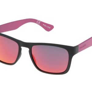 Okulary POLICE S198854U28R. Okulary przeciwsłoneczne, Kolor czarny. Unisex.