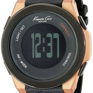Zegarek KENNETH COLE 10022939. Kwarcowy, Kolor czarny. Mężczyzna.