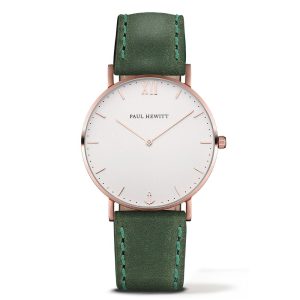 Zegarek PAUL HEWITT PH-SA-RSTW12M. Kwarcowy, Kolor biały. Unisex.