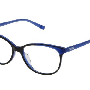 Okulary STING VST117520V13. Okulary, Kolor czarny niebieski. Kobieta.