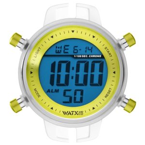 Zegarek WATXANDCO RWA1094. BOX, Kolor żółty. Unisex.