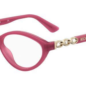 Okulary MOSCHINO MOS597-8CQ. Okulary, Kolor Cherry. Kobieta.
