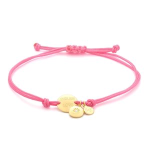 Biżuteria SECRECY B4013CDAW7900. Bransoletka, Kolor różowy. Kobieta.